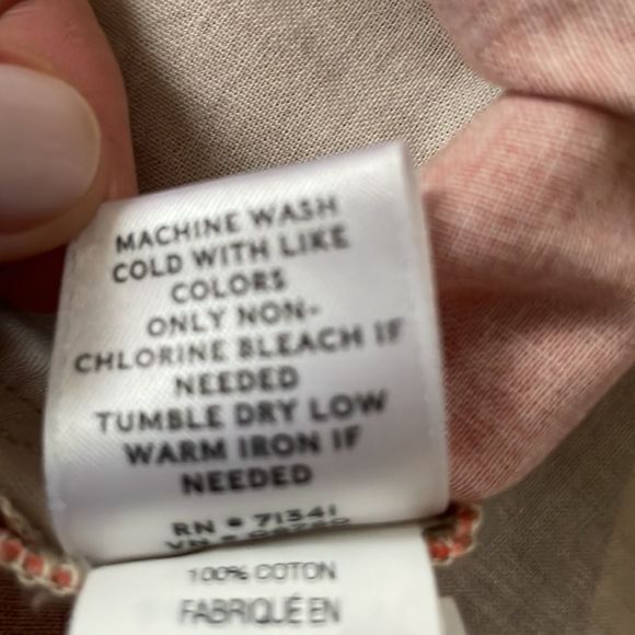 Vintage LL Bean Signature, Retro Ship Motif Tunic, XS V-Neck - Picture 8 of 8